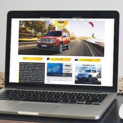 Site internet Prestige Auto par le studio Conscience
