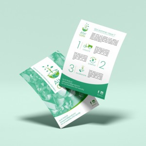 Free-Floating-Curved-A4-Flyer-Mockup